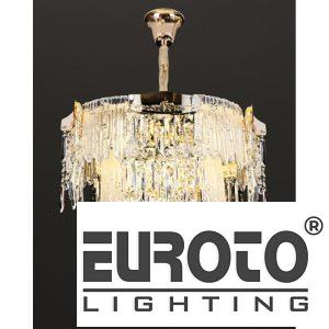 Đèn chùm pha lê Ø600*H400+500 - E14*12