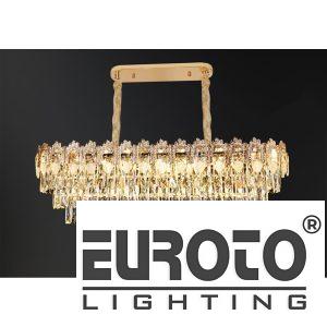 Đèn chùm pha lê Ø1000*W350*H400+500 - E14*15