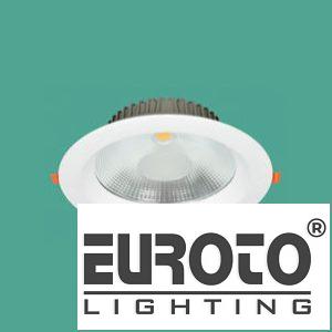 Đèn âm trần ánh sáng trắng & vàng Euroto