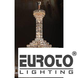 Đèn chùm pha lê Ø1000*H1500+500 - E14