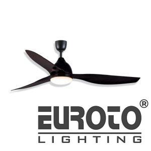 Quạt trần đèn Euroto 3 cánh nhựa ABS MODEL-Q17