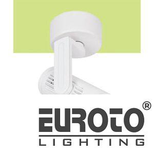 Đèn Fa rọi ray Euroto vỏ trắng