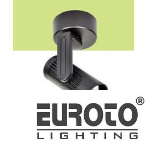 Đèn Fa rọi ray Euroto vỏ đen