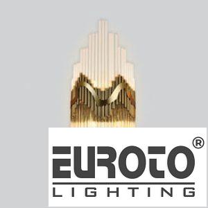 Đèn vách pha lê L200 x H500 E14 x2