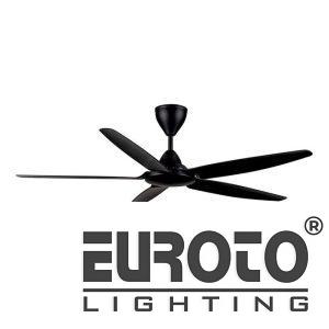Quạt trần 5 cánh Euroto MODEL-Q72 màu đen