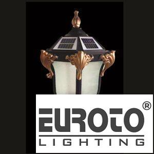 Đèn trụ cổng năng lượng mặt trời Solar-302