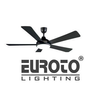 Quạt trần đèn 5 cánh gỗ Plywood Euroto MODEL-Q78