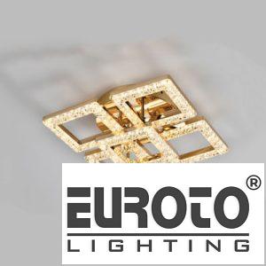 Đèn ốp trần Euroto L530*W400*H200 - 3 chế độ màu
