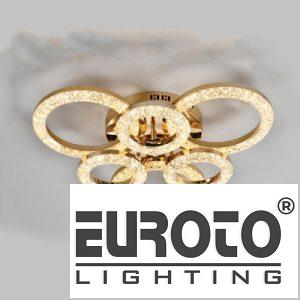 Đèn ốp trần Euroto Ø580*H180 - 3 chế độ màu