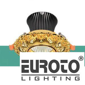 Đèn Led Âm Trần chống chói 3 màu Ø115*H80 - COB 15W