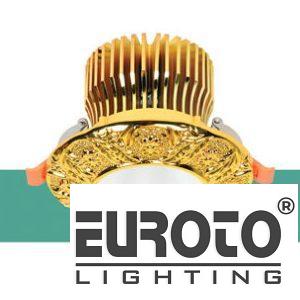 Đèn Led Âm Trần chống chói 3 màu Ø110*H80 - COB 12W