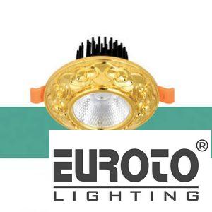 Đèn Led Âm Trần chống chói 3 màu Ø100*H70 - COB 7W