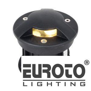 Đèn âm sàn chiếu sáng 3 Mặt 7W Ø120*H100, AC:85->265V