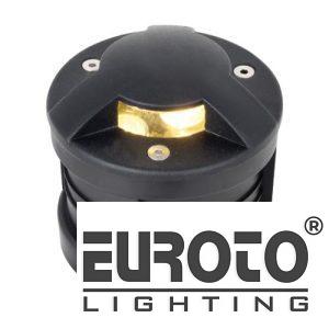 Đèn âm sàn chiếu sáng 3 Mặt 9W Ø150*H140, AC:85->265V