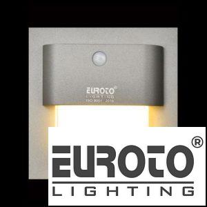 Đèn âm trần cầu thang Vuông cảm biến COB 3W-IP20, Ø90*W30 Khoét Lỗ Ø70