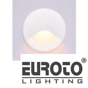 Đèn âm cầu thang cao cấp COB 3W - IP65 - Ø86, khoét lỗ Ø60 - vỏ trắng