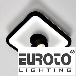 Đèn ốp trần vuông trang trí Ø220*H55, 18W+5W