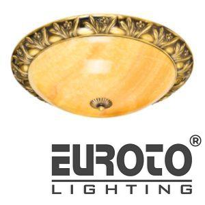 Đèn ốp trần đồng nguyên chất Ø300, LED 12W*2- 3 màu ánh sáng