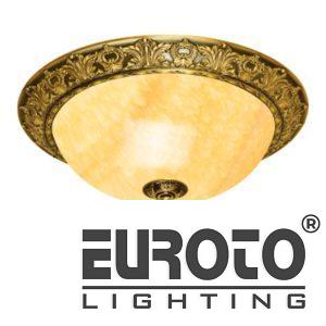 Đèn ốp trần đồng nguyên chất Ø400, LED 18W*2- 3 màu ánh sáng