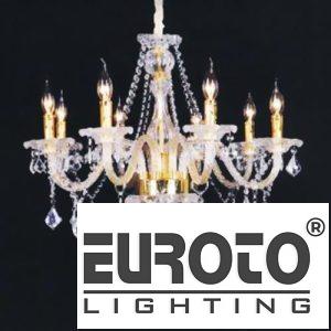 Đèn Chùm Pha lê Nến Ø720xH800