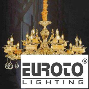 Đèn Chùm Pha lê Nến Ø980xH750