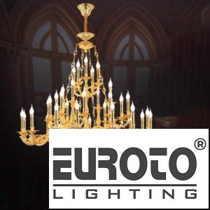 Đèn chùm nến hơp kim xi vàng Ø1150*H1150+500 - E14*37 + LED