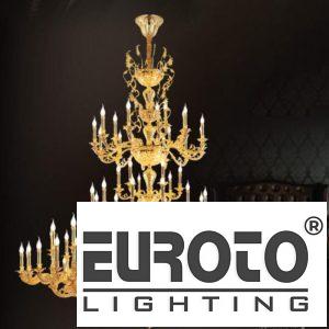 Đèn chùm nến hơp kim xi vàng Ø2100*H2800+500 - E14*84 +