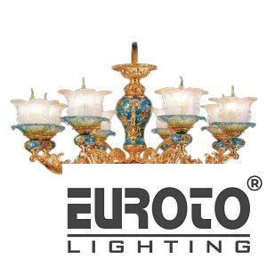 Đèn Chùm Hoa Văn Cổ Điển Ø850xH550