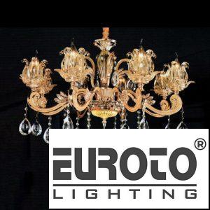 Đèn Chùm Pha Lê Nến Ø850xH750