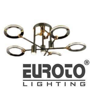 Đèn chùm led 12W*6 - 3 màu ánh sáng Ø800*H340