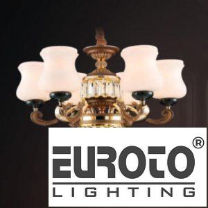 Đèn chùm nến hơp kim xi mạ Ø680*H600+500 - E14*6