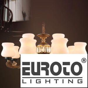 Đèn chùm nến hơp kim xi mạ Ø950*H650+500 - E14*12