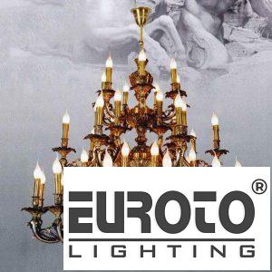 Đèn Chùm Đồng Ø1180 x H1060