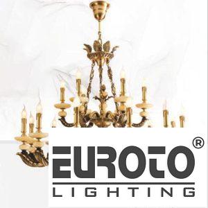 Đèn chùm nến đồng Ø960*H850+500 - E14*15 + E27*3 đồng nguyên chất