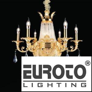 Đèn chùm pha lê Ø750*H650+500 - E14*6+5 đồng nguyên chất