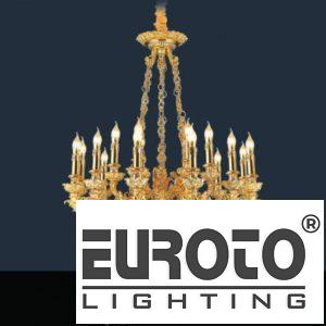 Đèn chùm nến đồng Ø880*H980+500 - E14*21 + đồng nguyên chất - Mạ vàng thật 24K