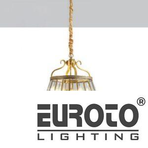 Đèn thả nến đồng Ø410*H420+500 - E14*5 - đồng nguyên chất