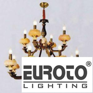 Đèn Chùm Đồng Nến Ø900 x H800