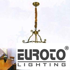 Đèn Chùm Đồng Ø400 x H650