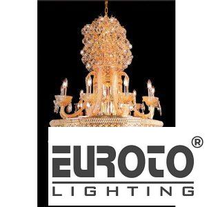 Đèn chùm pha lê Ø600 x H800