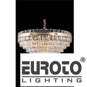 Đèn chùm pha lê Ø1000 x H450 - E14*21- Pha Lê K9 - có đính khảm xà cừ