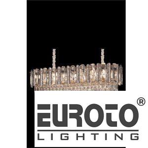 Đèn chùm pha lê L900 x W300 x H280 - E14*14 - Pha Lê K9