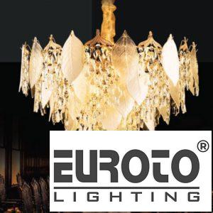 Đèn chùm pha lê Ø800*H550+500 - E14*19 - thẻ pha lê K9