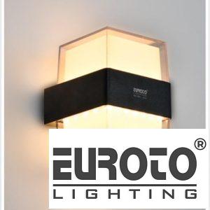 Đèn vách trang trí Ø95*W95*H130, LED SMD 5W*2, Ánh sáng vàng