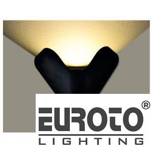 Đèn vách trang trí L165*W90*H200, COB 5W - IP54 - Bridgelux, Ánh sáng vàng