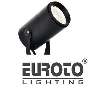 Đèn Chiếu Điểm Đế Ngồi Ø50*H160-5W, Ánh sáng trắng & vàng, vỏ đen