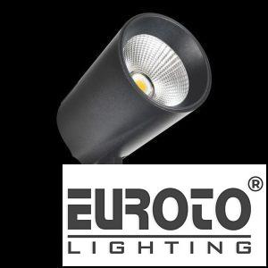 Đèn Chiếu Điểm Ngồi Ø60*L100*H150-COB 12W, Ánh sáng trắng & vàng, vỏ đen