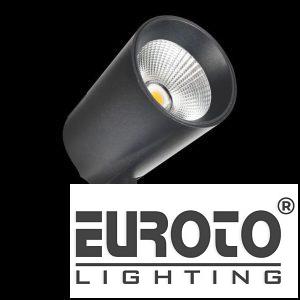 Đèn Chiếu Điểm Ngồi Ø75*L115*H170-COB 20W, Ánh sáng trắng & vàng, vỏ đen