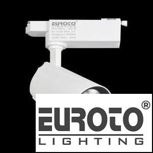 Đèn Chiếu Điểm Thanh Ray Ø60*L100*H150-COB 12W, Ánh sáng trắng & vàng, vỏ trắng