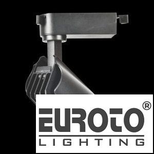 Đèn Chiếu Điểm Thanh Ray Ø90*L135*H200-COB 30W, Ánh sáng trắng & vàng, vỏ đen